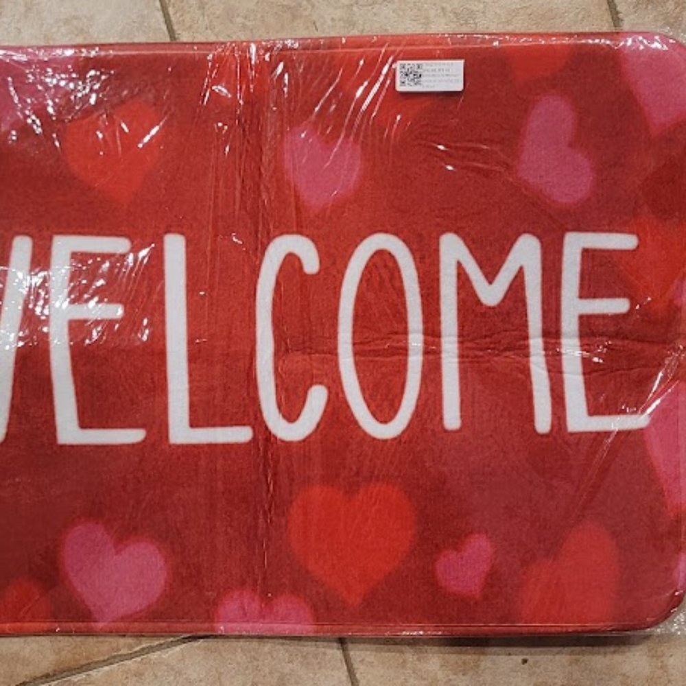 Valentine Heart Doormat